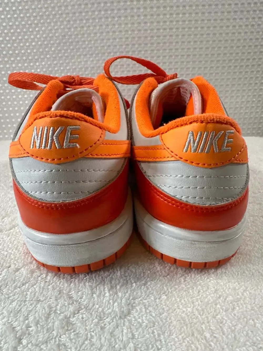 Nike Dunk Low SP 'Syracuse' Orange White CU1726-101 Size 7